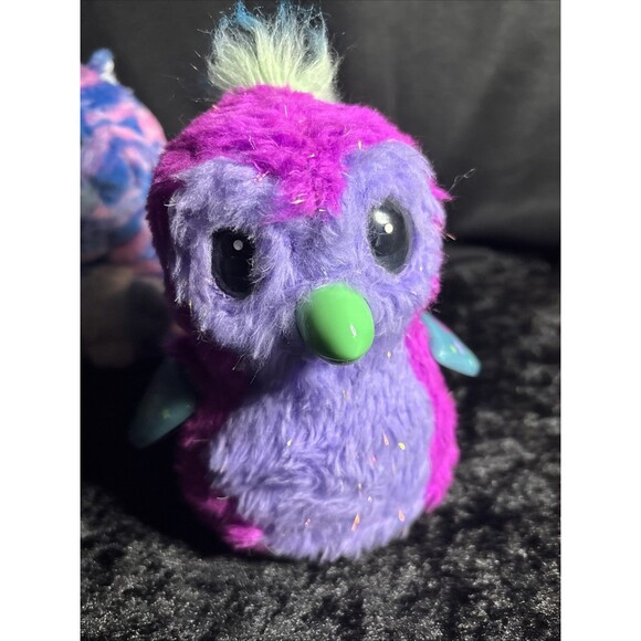 Lot of three Hatchimals Fun Toys Sparkle Bird Wings Furry - Picture 4 of 5